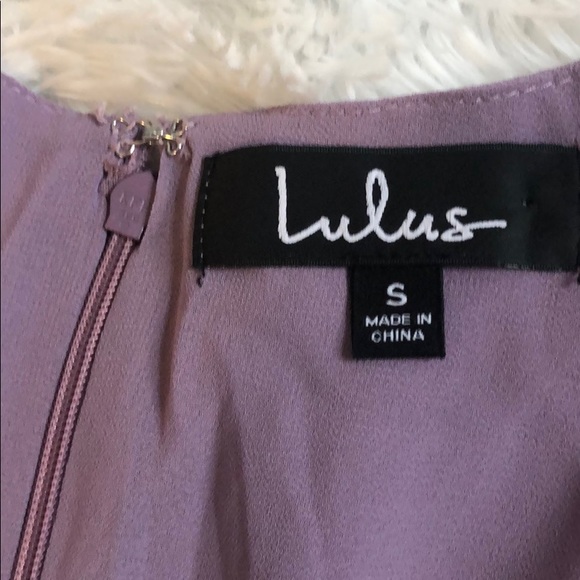Lulu’s NWT Purple Ruffled Long Sleeve Midi 💜 - Picture 6 of 10